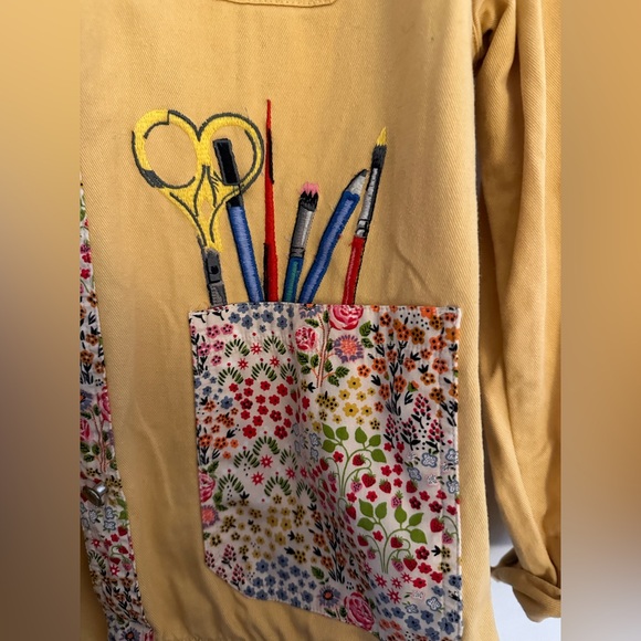 Cath Kidston KEEP KIND Embroidered Jacket - Picture 5 of 6